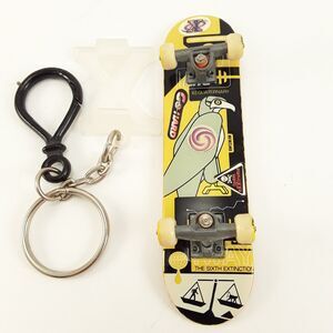 1999 Tech Deck Danny Way Fingerboard, Vintage Alien Workshop, yellow, gray bird